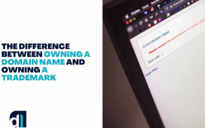The difference between owning a domain name and owning a trademark